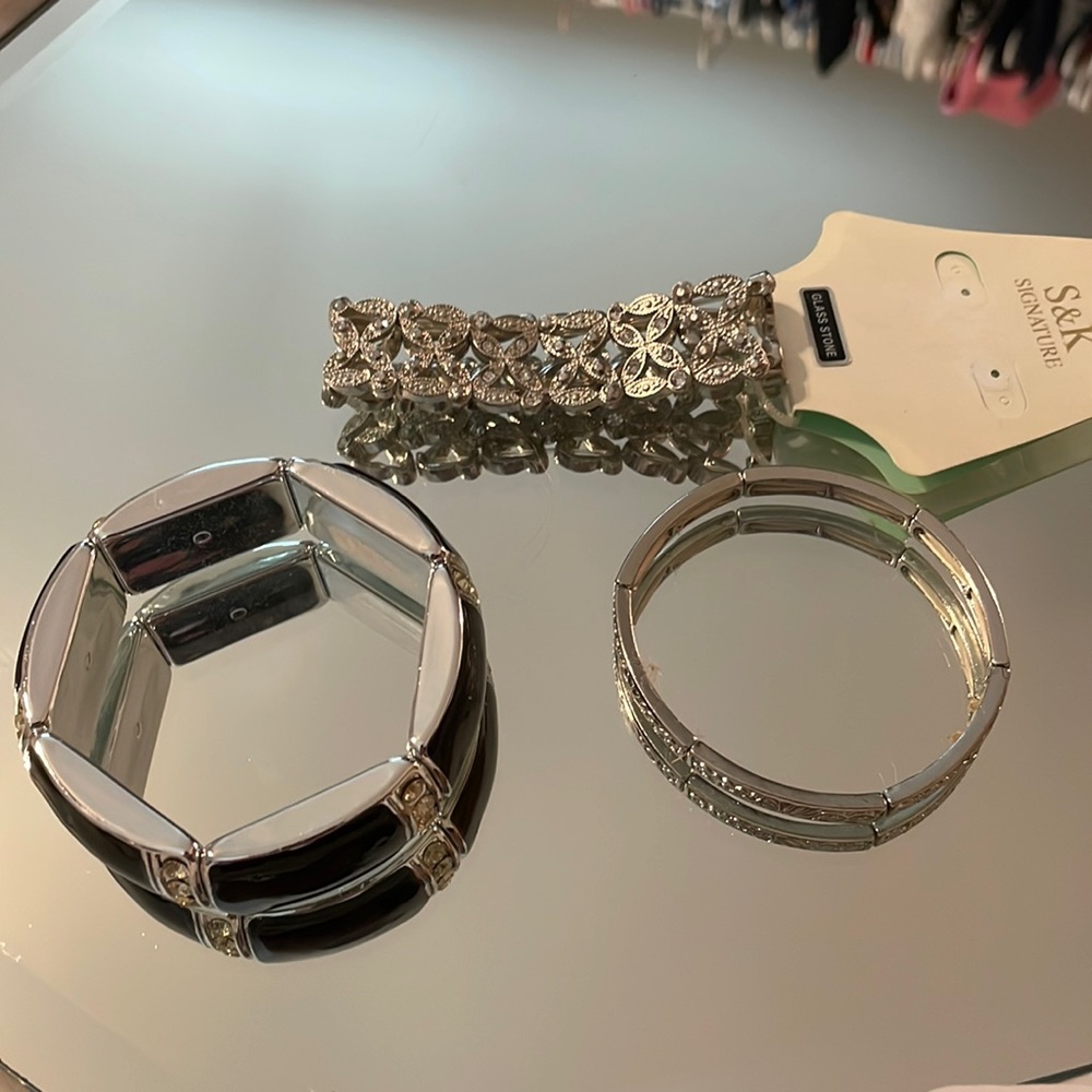 Bundle of 3 stretch bracelets - Picture 2 of 8